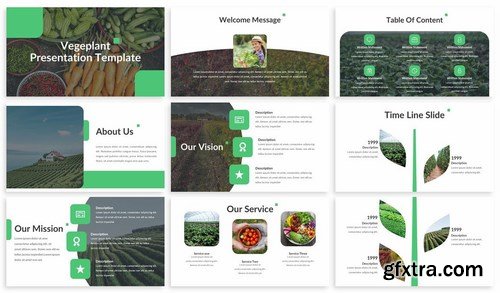 Vegeplant - Farm Powerpoint Template