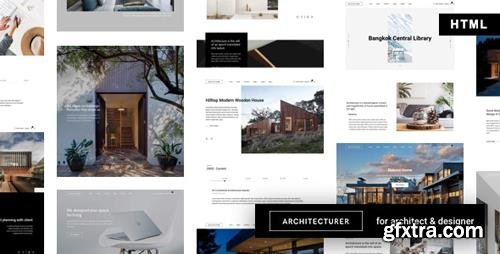 ThemeForest - Architecturer v1.0 - Interior Design HTML Template (Update: 1 August 19) - 24227055