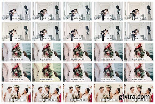 50 Wedding Lightroom Desktop and Mobile Presets