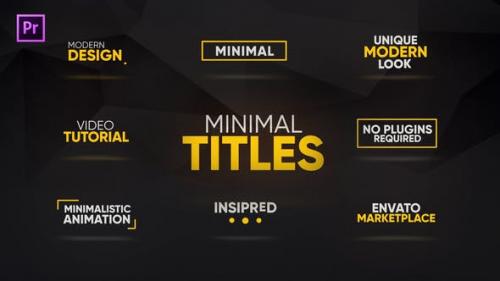 Udemy - Minimal Titles Animations for Premiere Pro | Essential Graphics