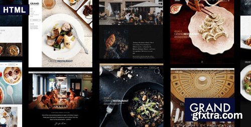 ThemeForest - Grand Restaurant v1.0 - HTML Template - 24839493