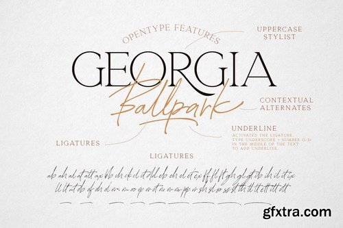 CM - Georgia Ballpark - FONT DUO 4150511