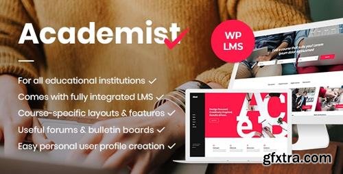 ThemeForest - Academist v1.5 - Education & Learning Management System Theme - 22376830