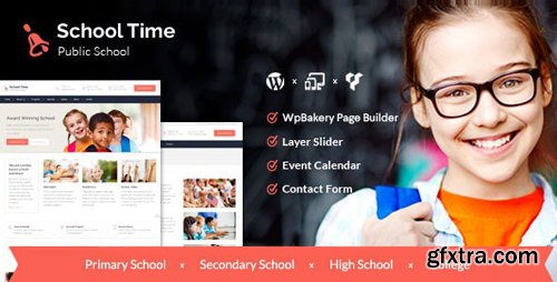 ThemeForest - School Time v2.1.0 - Modern Education WordPress Theme - 15696754