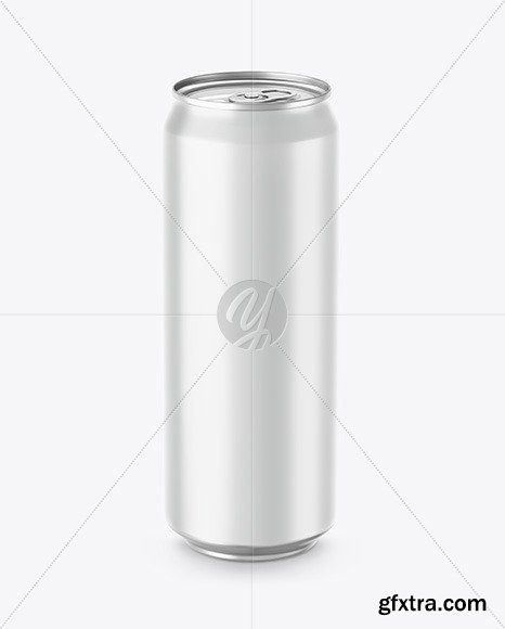 Matte Aluminium Can Mockup 50471