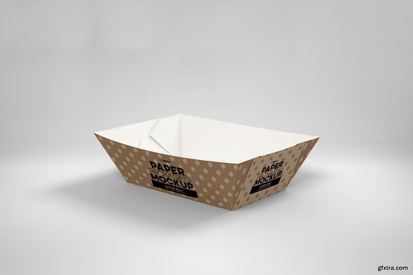 Download Paper Tray 4 Packaging Mockup » GFxtra