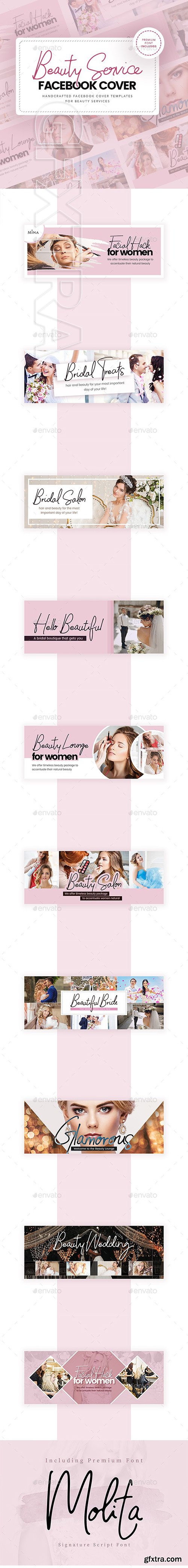GraphicRiver - Beauty Service Facebook Cover 24742912