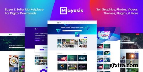 ThemeForest - Mayosis v2.7.0 - Digital Marketplace WordPress Theme - 20210200