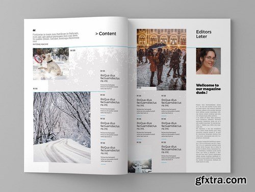 Wintro - Magazine Template