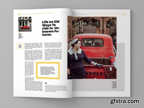 Vintagi - Magazine Template