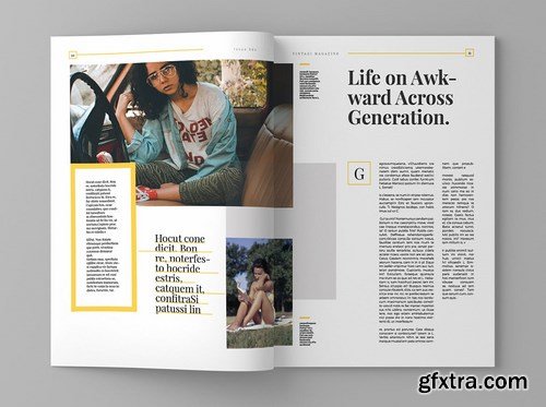 Vintagi - Magazine Template