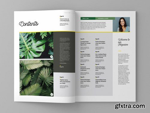 Super Plantae - Magazine Template