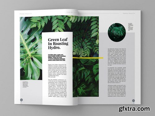 Super Plantae - Magazine Template