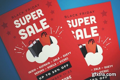 Black Friday Super Sale Flyer