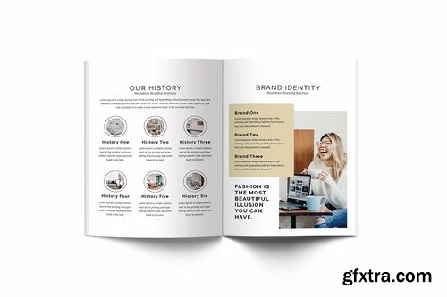 Strandmon Branding A4 Brochure Template