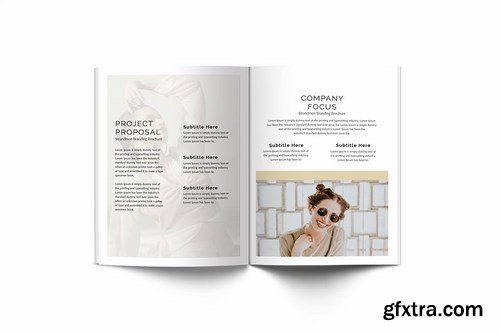 Strandmon Branding A4 Brochure Template