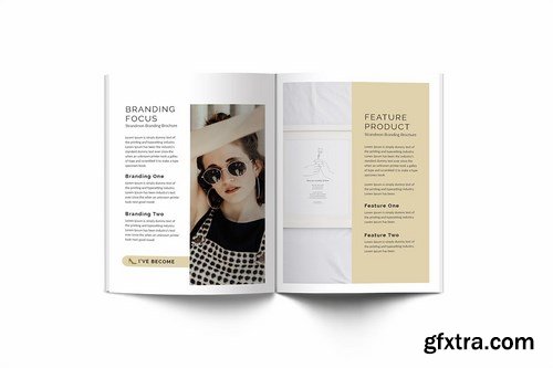 Strandmon Branding A4 Brochure Template