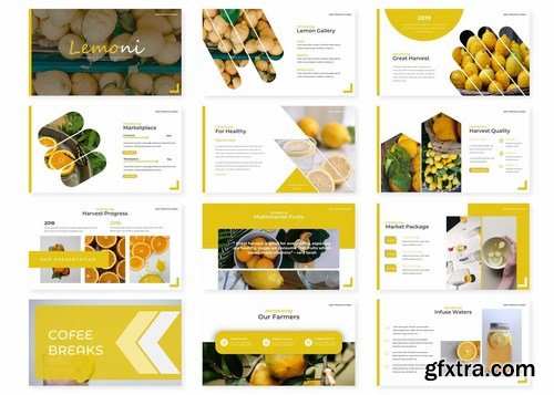 Lemoni - Powerpoint Google Slides and Keynote Templates