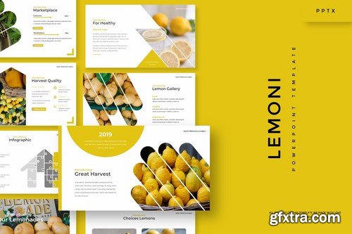 Lemoni - Powerpoint Google Slides and Keynote Templates