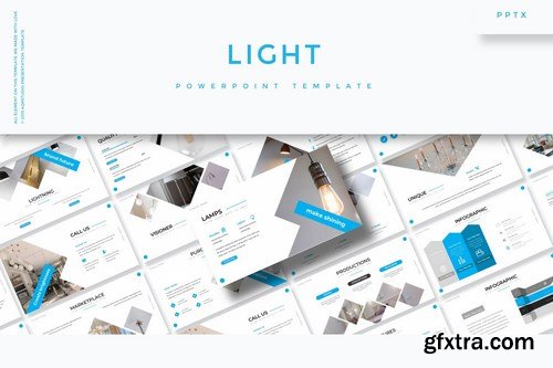 Light - Powerpoint Google Slides and Keynote Templates