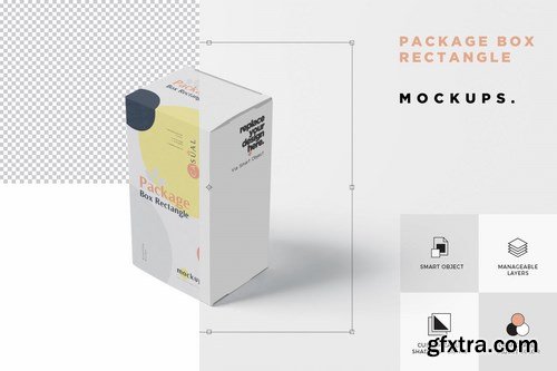 Package Box Mock-Up - Rectangle