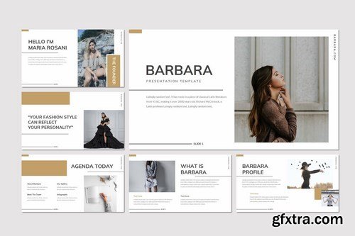 Barbara - Powerpoint Google Slides Keynote Templates