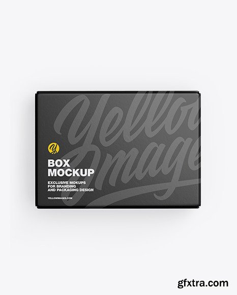 Matte Paper Box Mockup 50361