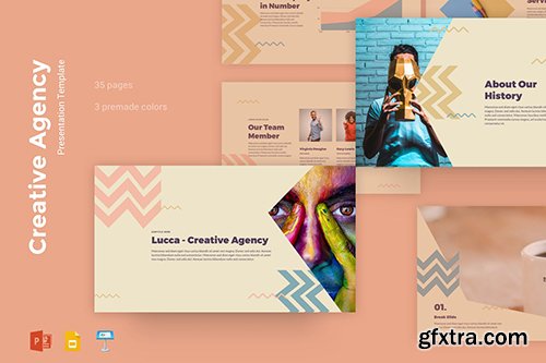 Lucca - Creative Agency Presentation Templates