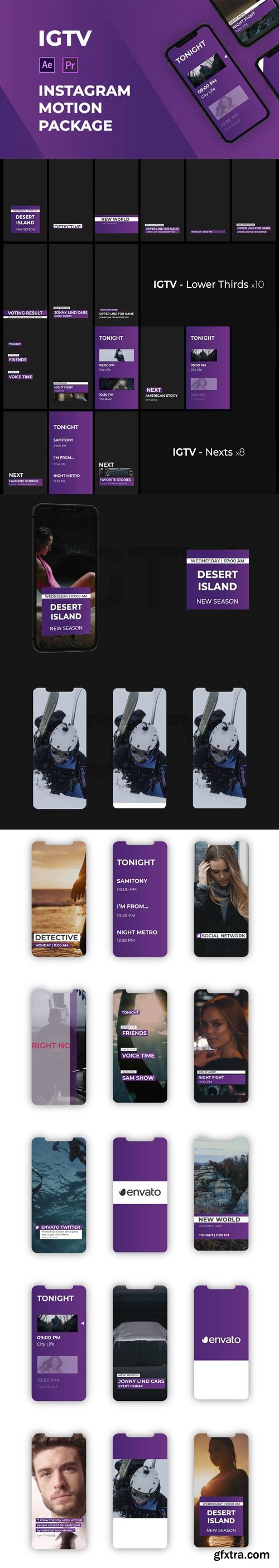 Videohive - IGTV &ndash; Instagram Motion Pack - 22975925