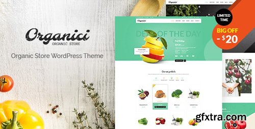 ThemeForest - Organici v2.0.4 - Organic Store & Bakery WooCommerce Theme - 14568176