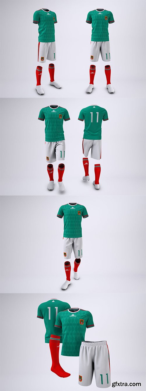 Soccer or Football Uniform Mock-Up