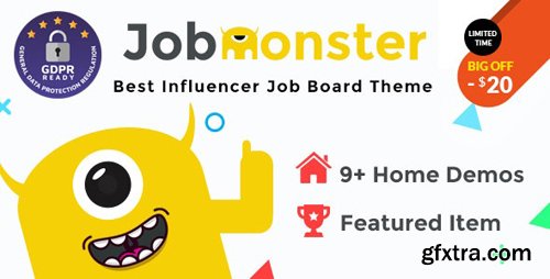 ThemeForest - Jobmonster v4.5.2.9 - Job Board WordPress Theme - 10965446