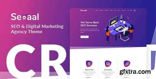 ThemeForest - Seoaal v1.0 - SEO & Digital Marketing WordPress Theme - 24470818