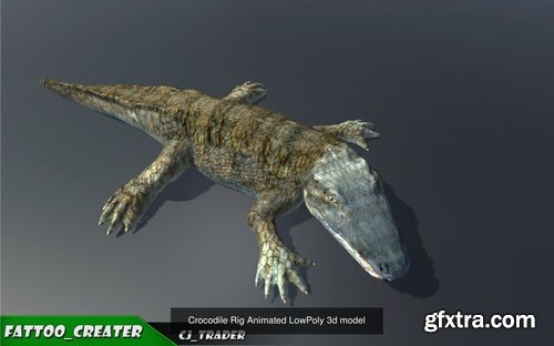 Cgtrader - Lowpoly Wild Animals Rigged 3D model Collection Pack