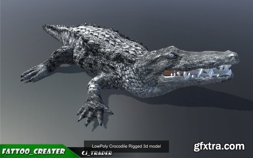 Cgtrader - Lowpoly Wild Animals Rigged 3D model Collection Pack
