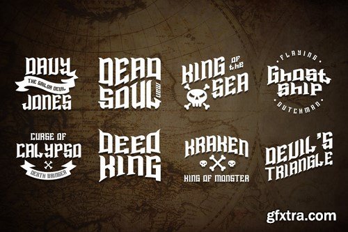 Blackbeard - Vintage Bold Display Typeface