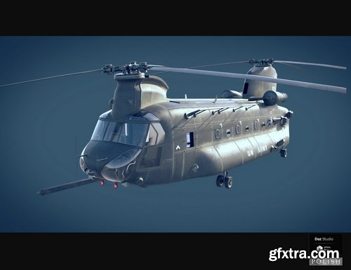 Daz3D - GH Transport Helicopter