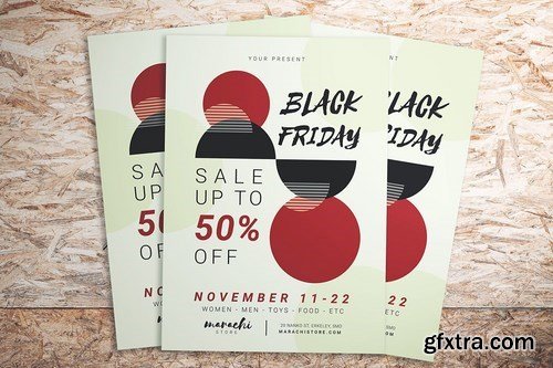 Black Friday Minimalist Flyer