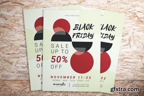 Black Friday Minimalist Flyer