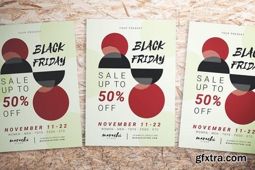 Black Friday Minimalist Flyer