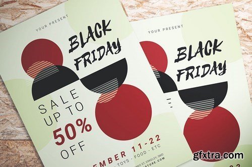 Black Friday Minimalist Flyer