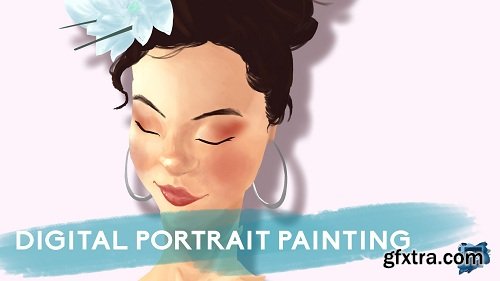 Leaving the Canvas: Digital Portrait Painting