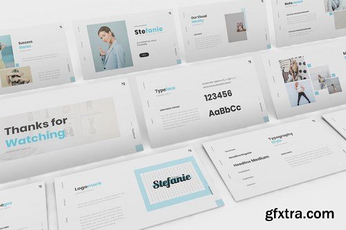 Stefani Branding Powerpoint Google Slides and Keynote Templates