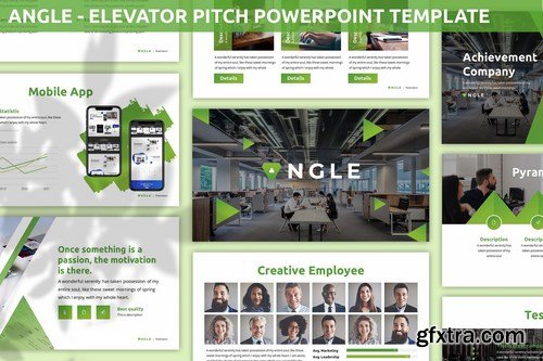 Angle - Elevator Pitch Powerpoint Template