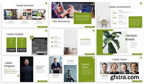 Dazzle - Finance Powerpoint Template