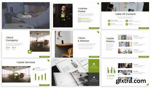 Dazzle - Finance Powerpoint Template