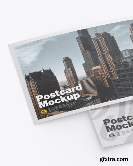 Download Matte A5 Postcard Mockup 50586 » GFxtra