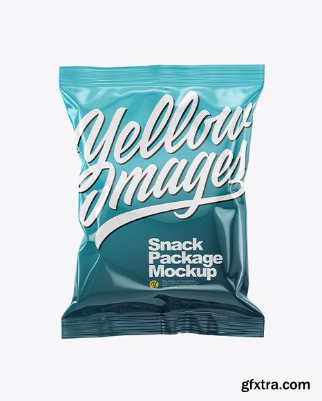 Glossy Snack Package Mockup 50510