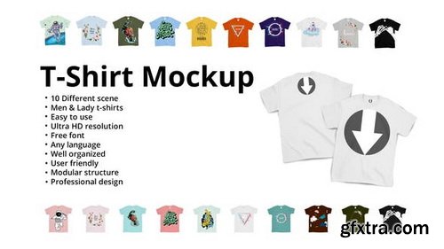 Videohive - T-Shirt Mockup - 23522948