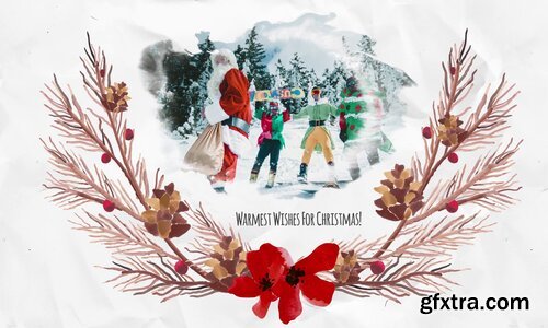 Videohive - Christmas Greeting Video Cards - 22951656